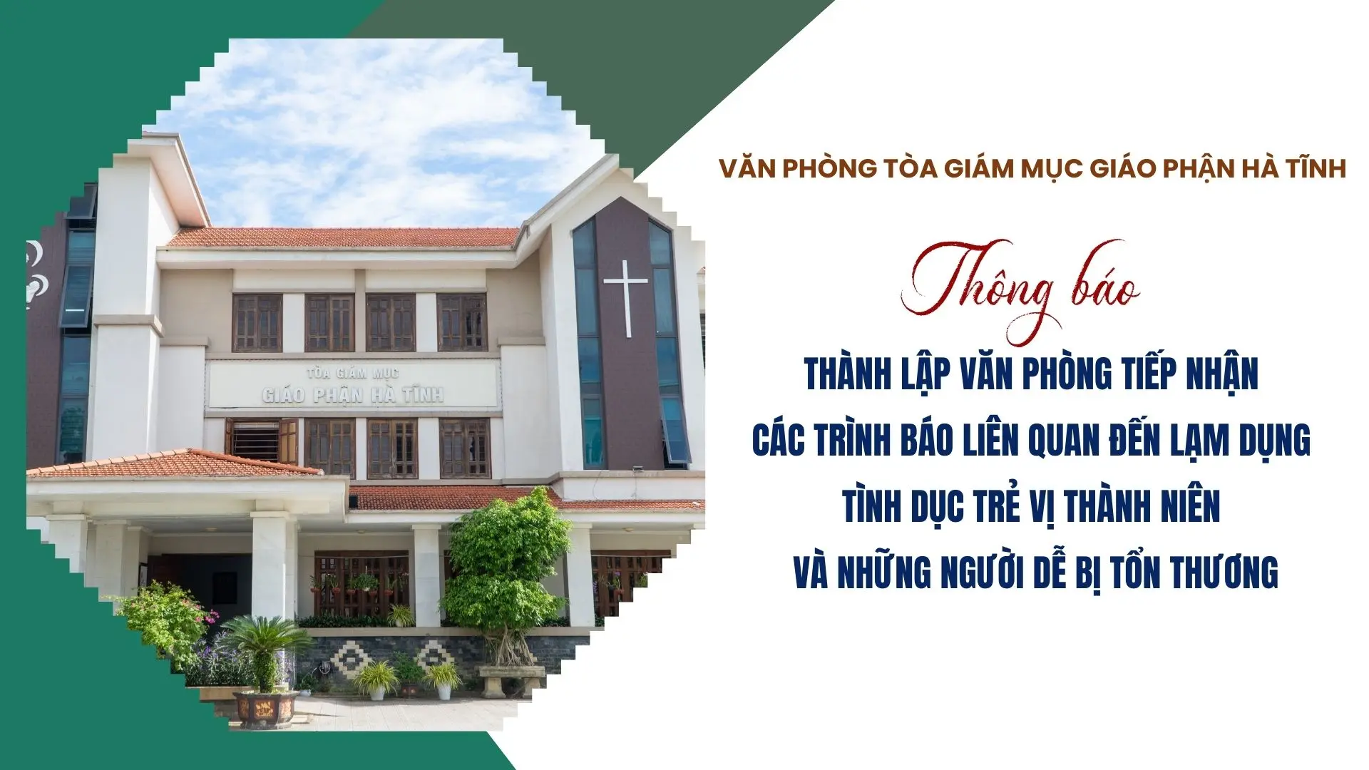Các Giáo Phận tại Việt Nam đồng loạt thành lập Văn phòng Bảo vệ trẻ vị thành niên