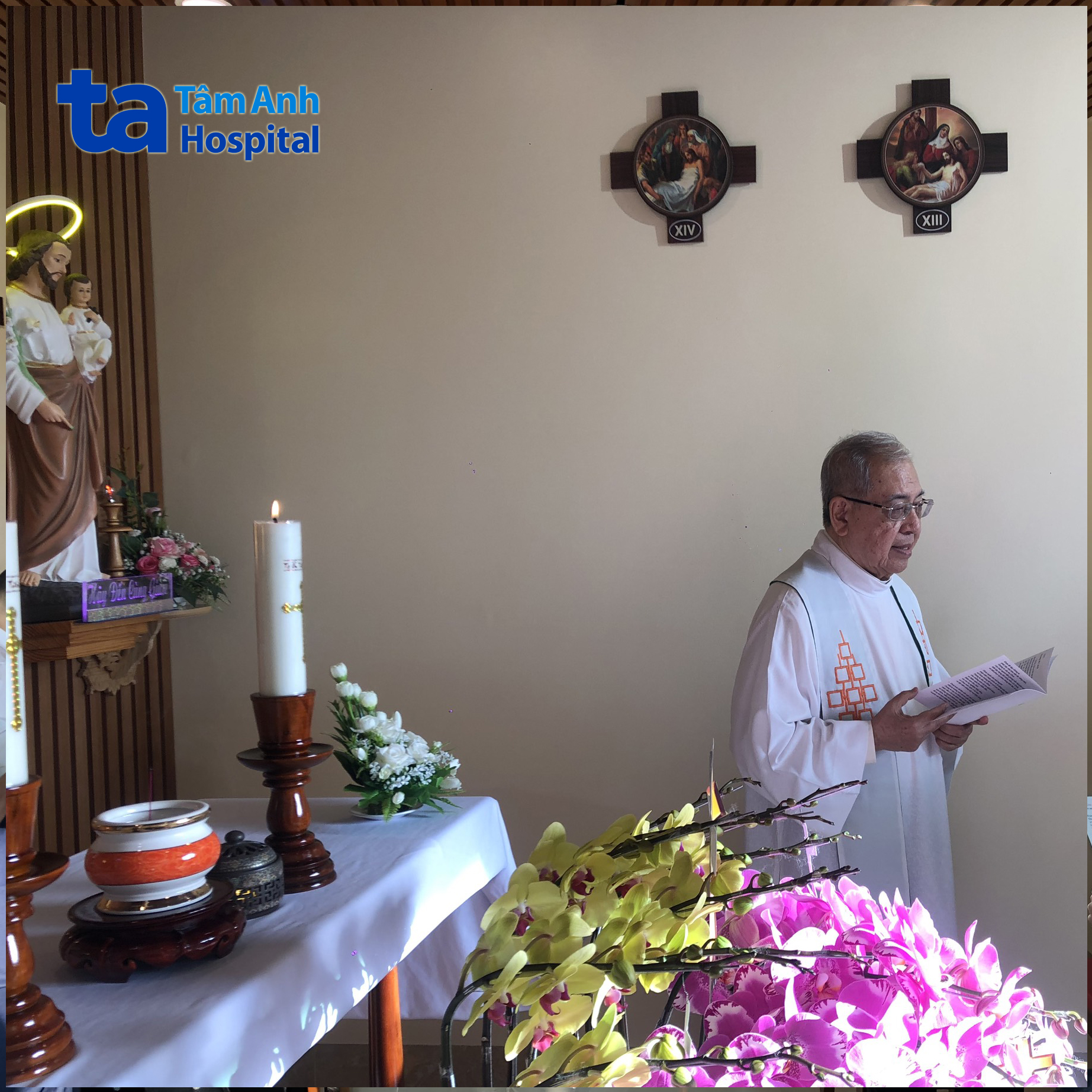 480193624_944269074406923_6747183019330603524_n 1 bệnh viện Đa khoa tại Sài Gòn thành lập Nhà nguyện ngay trong Bệnh viện