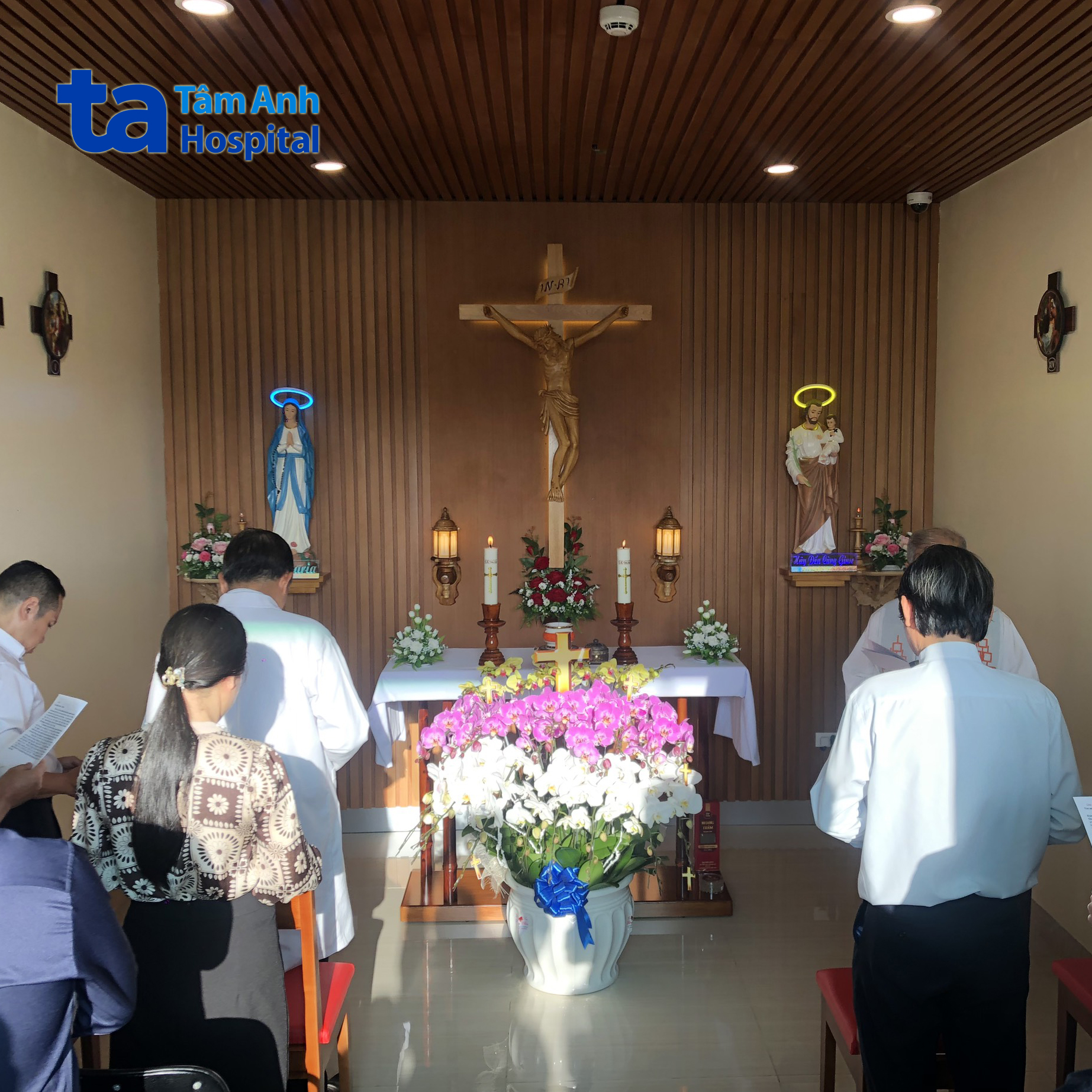 480304763_944269077740256_3907425189564913019_n 1 bệnh viện Đa khoa tại Sài Gòn thành lập Nhà nguyện ngay trong Bệnh viện