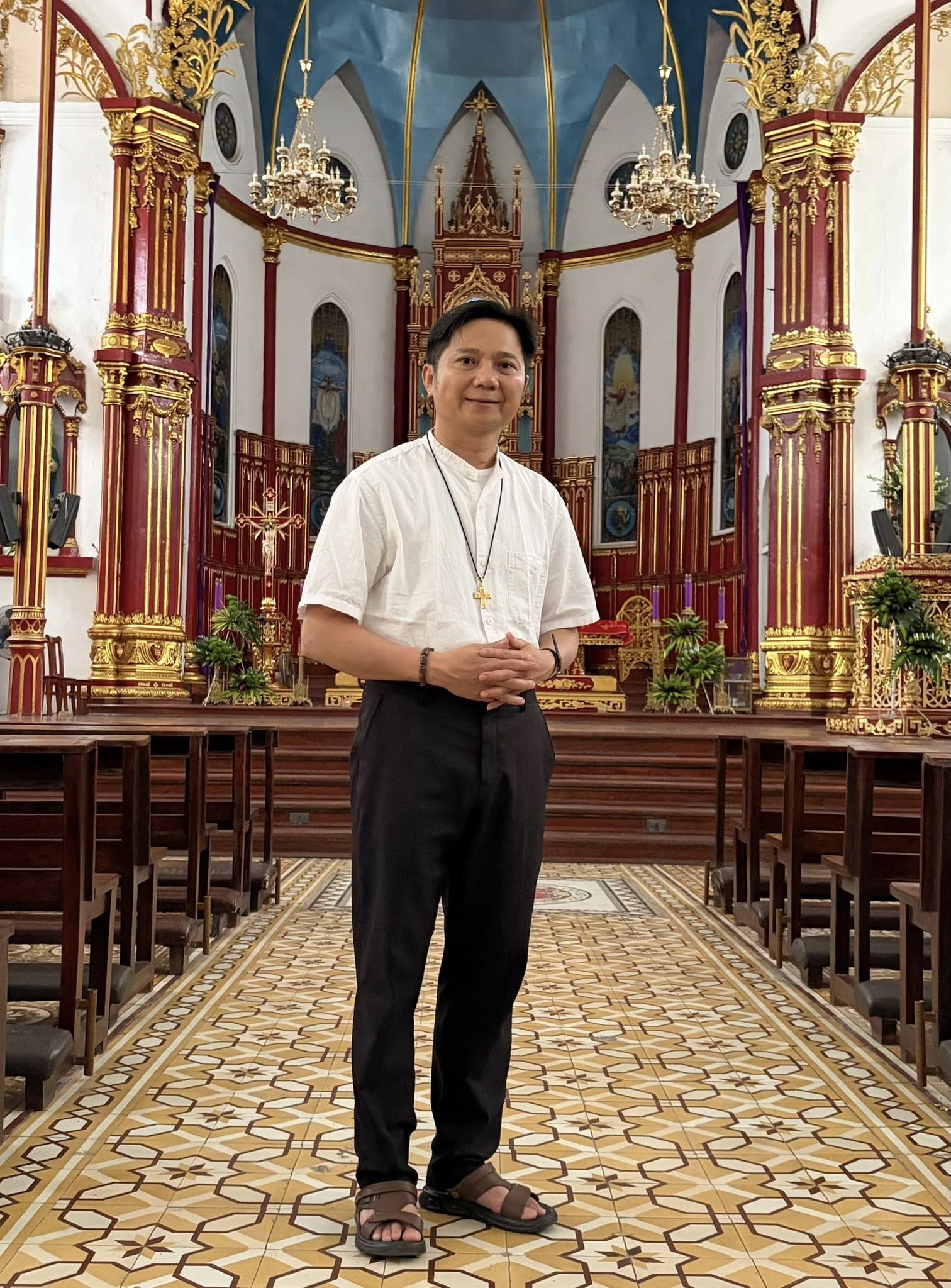 Linh mục Giuse Nguyễn Khánh Sơn, CSsR (Dòng Chúa Cứu Thế) trực tiếp chia sẻ về một dấu chỉ đầy xúc động mà ngài chứng kiến trong Tuần Đại Phúc.